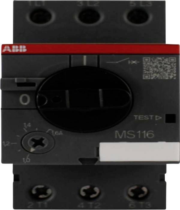 ABB 1SAM 250 000 R1006 MS 116-1,6 Motor surge protector switch adjustable 690 V AC 1.6 A  1 pc(s)