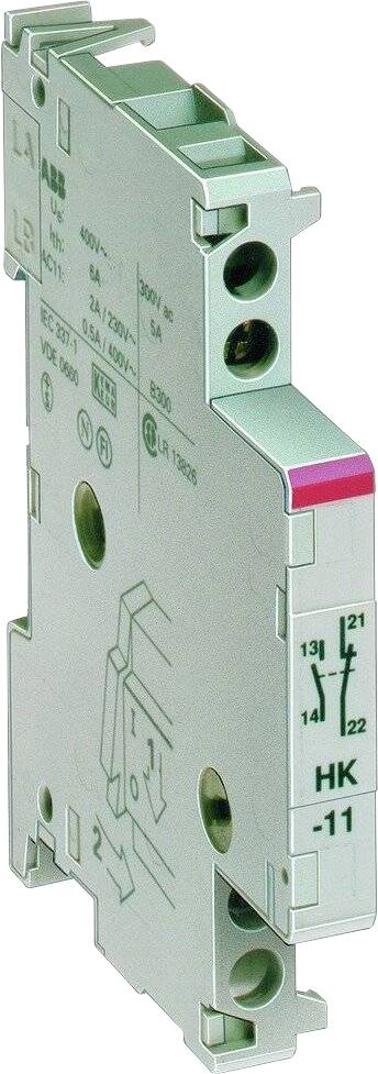 ABB 1SAM 201 902 R 1003 HK1-02 Auxiliary Switch For Motor Circuit Breaker MS 116 Side-fitted (right).-0