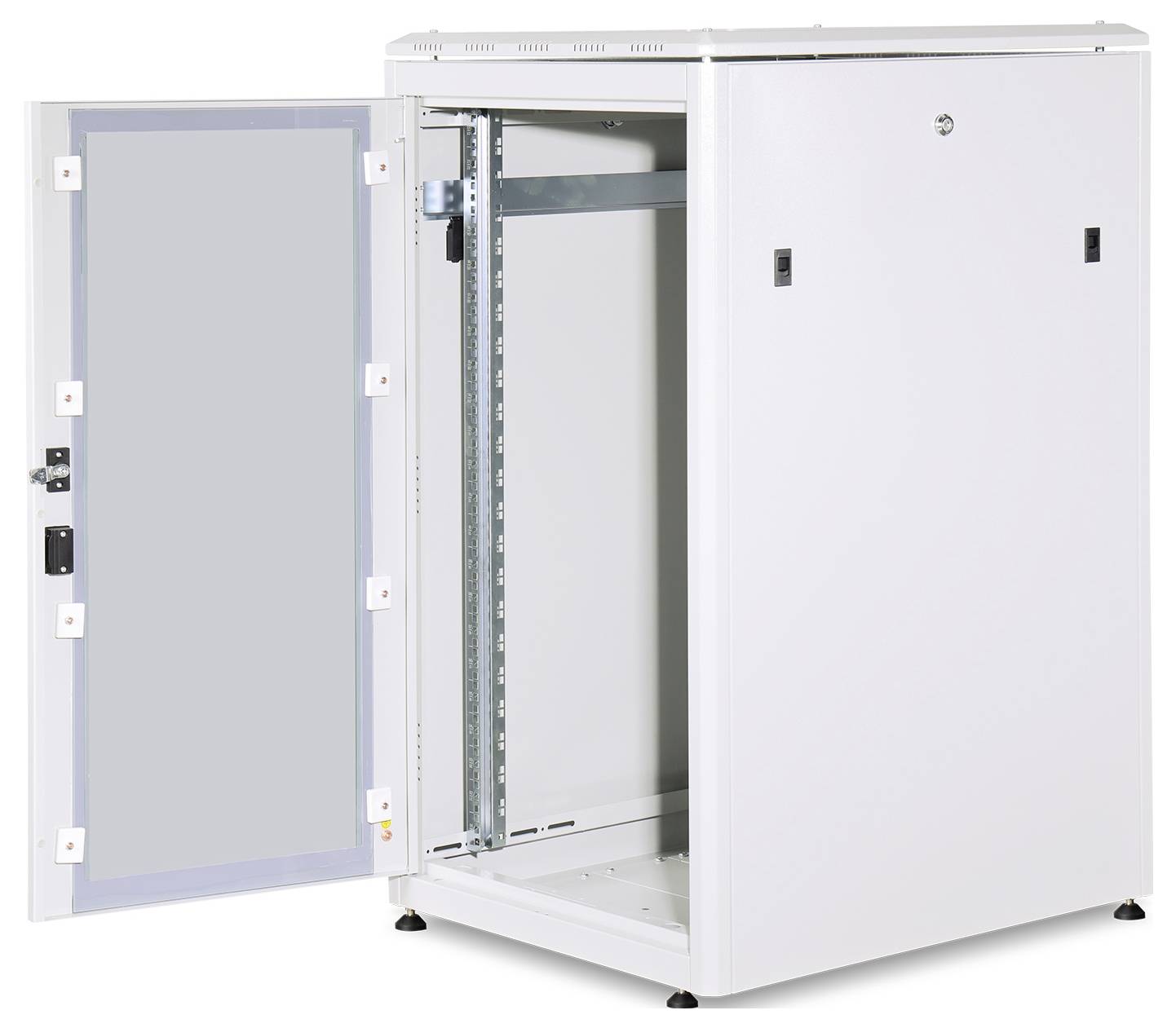 Digitus DN-19 22u-6/8-1 19" server rack cabinet (W x H x D) 600 x 1164 x 800 mm 22 U Grey-white (RAL 7035)