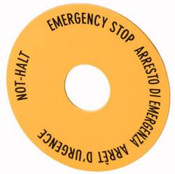 Eaton Srt11 Label Round O X H 60 Mm X 60 Mm Emergency Stop De En Fr It Yellow Black 1 Pc S Conrad Com Eaton Srt11 Label Round O X H 60 Mm X 60 Mm Emergency Stop De En Fr It Yellow Black 1 Pc S Conrad Com