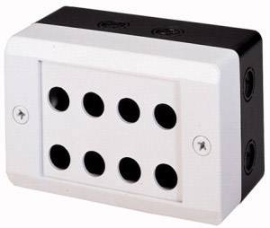 Eaton I8 Enclosure 8 Installation Slots O X H 16 Mm X 75 Mm Grey White Ral 7035 Black Ral 9005 1 Pc S Conrad Com