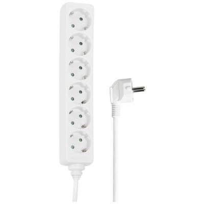Image of Hama 00030529 Power strip 6x White PG connector 1 pc(s)
