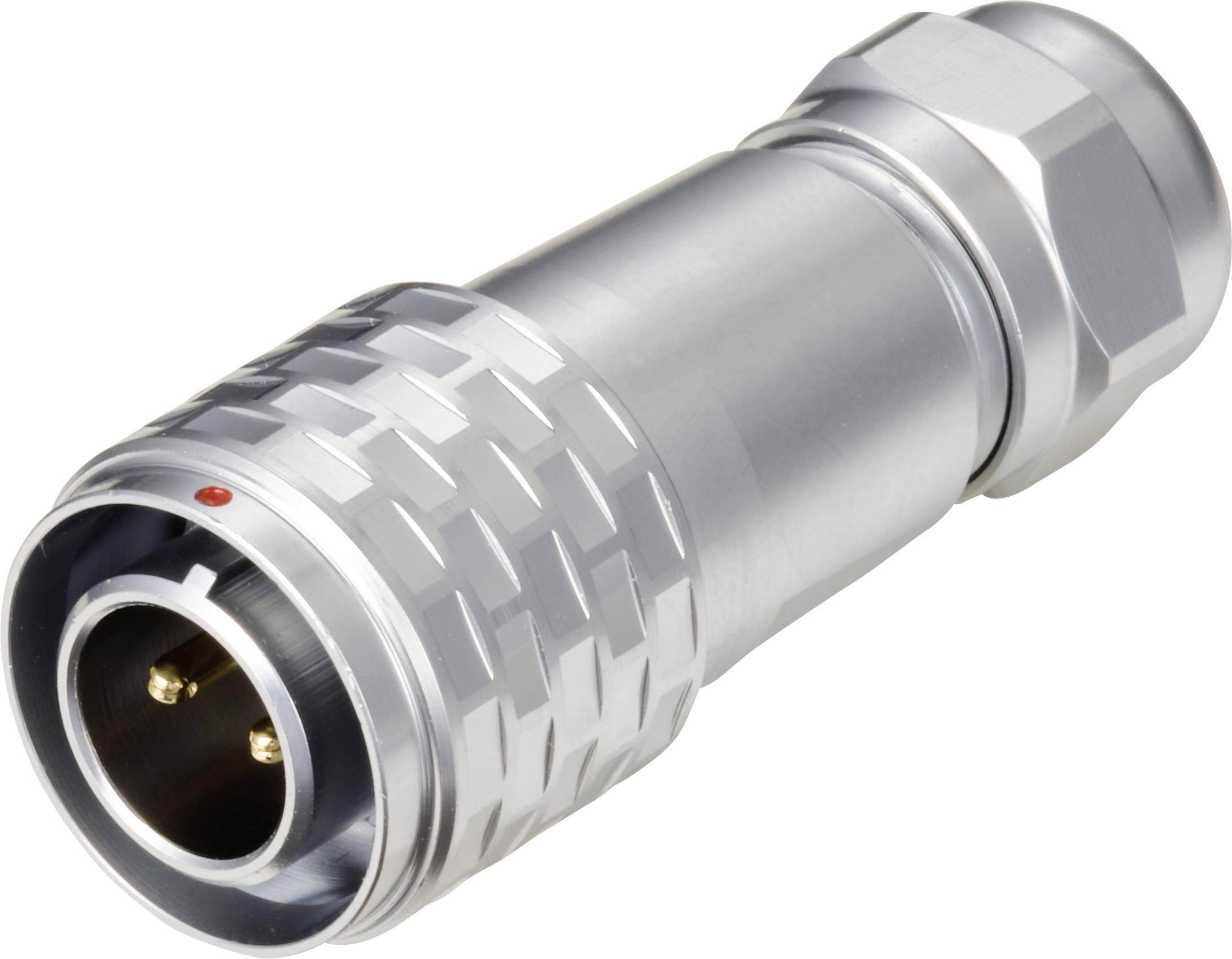 Weipu SF1210/P2 I Bullet connector Plug, straight Total number of pins: 2 Series (round connectors): SF12 1 pc(s)-0