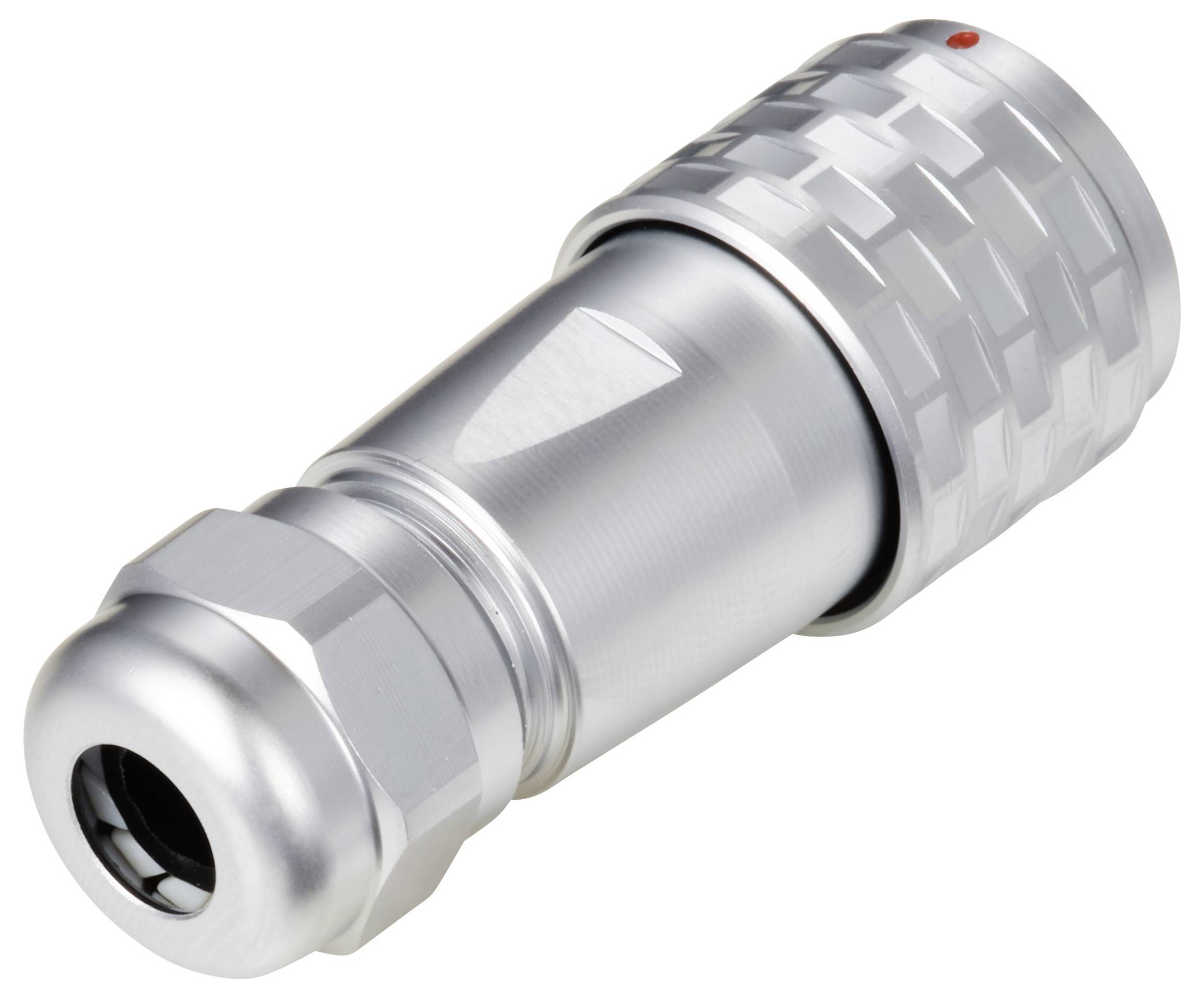 Weipu SF1210/S2 I Bullet connector Socket, straight Total number of pins: 2 Series (round connectors): SF12 1 pc(s)-2