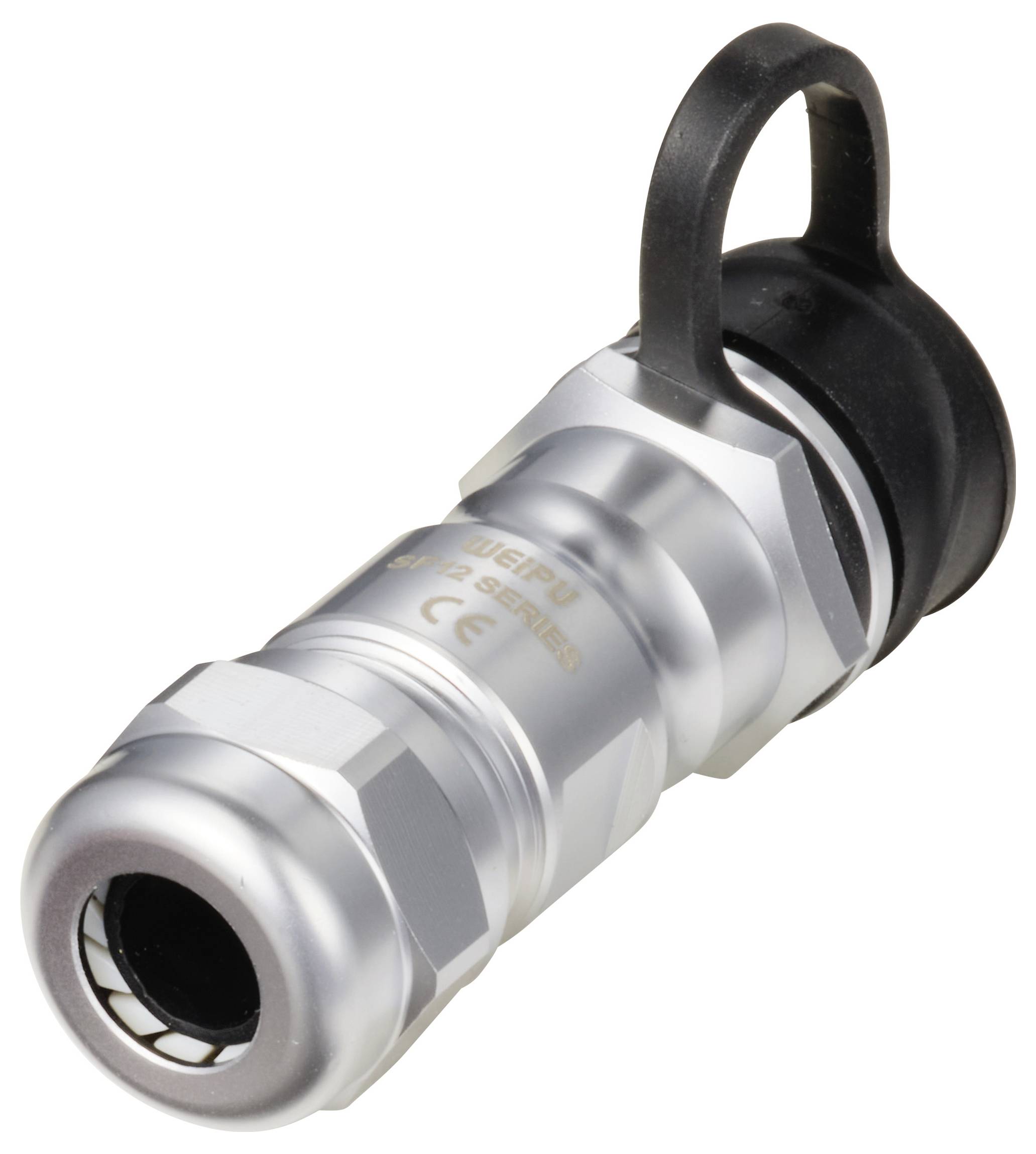 Weipu SF1211/S9 II Bullet connector Connector, straight Total number of pins: 9 Series (round connectors): SF12 1 pc(s)-2