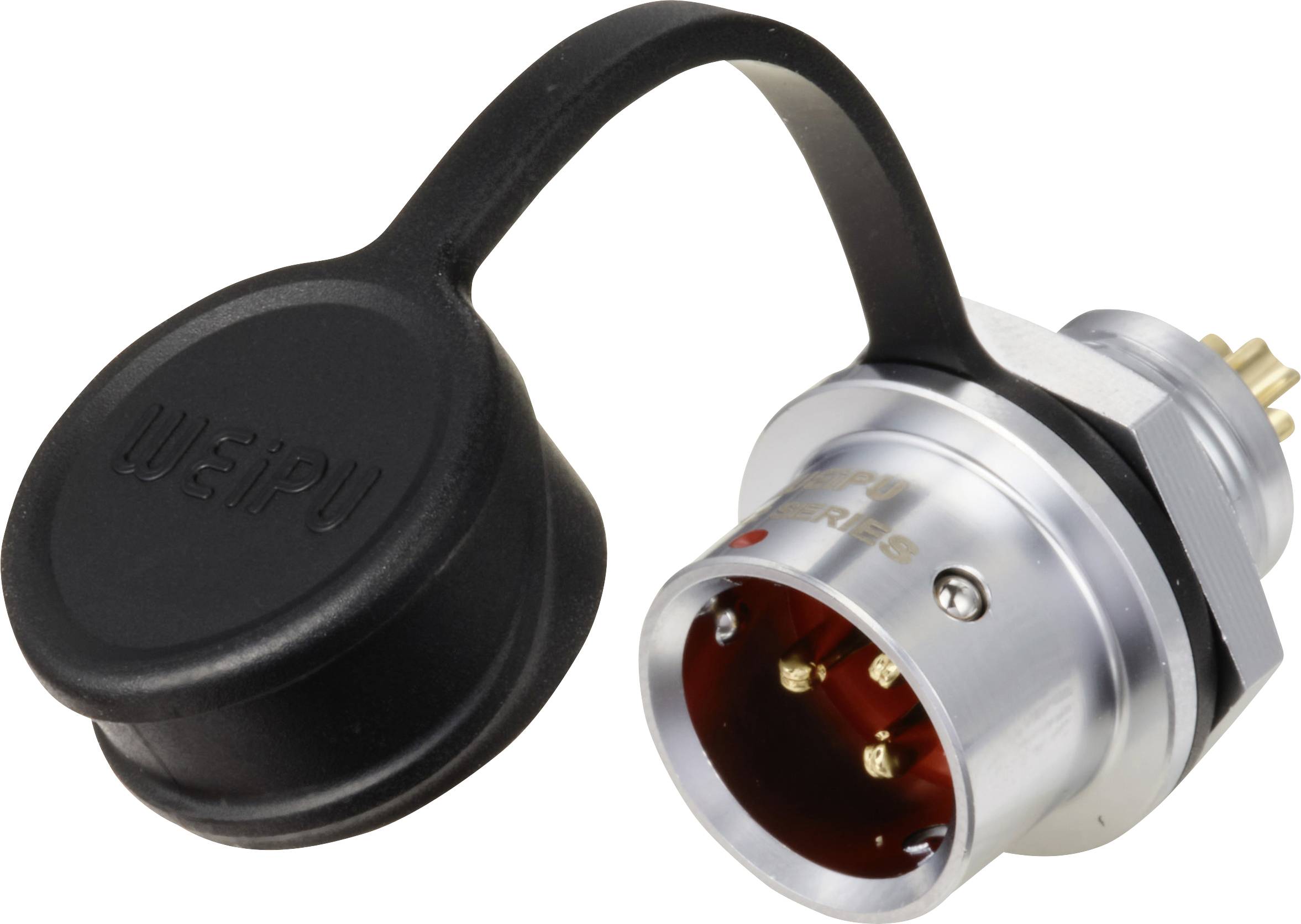 Weipu SF1212/P3 Bullet connector Plug, straight Total number of pins: 3 Series (round connectors): SF12 1 pc(s)-0