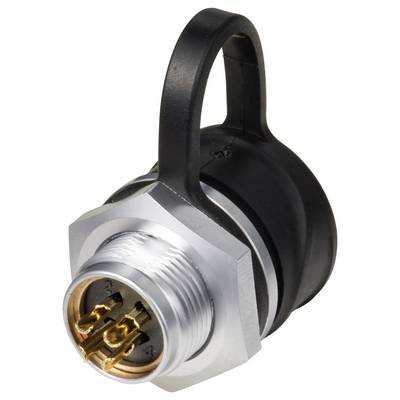Weipu SF1212/S4 Bullet connector Connector, straight Total number of pins: 4 Series (round connectors): SF12 1 pc(s)-2