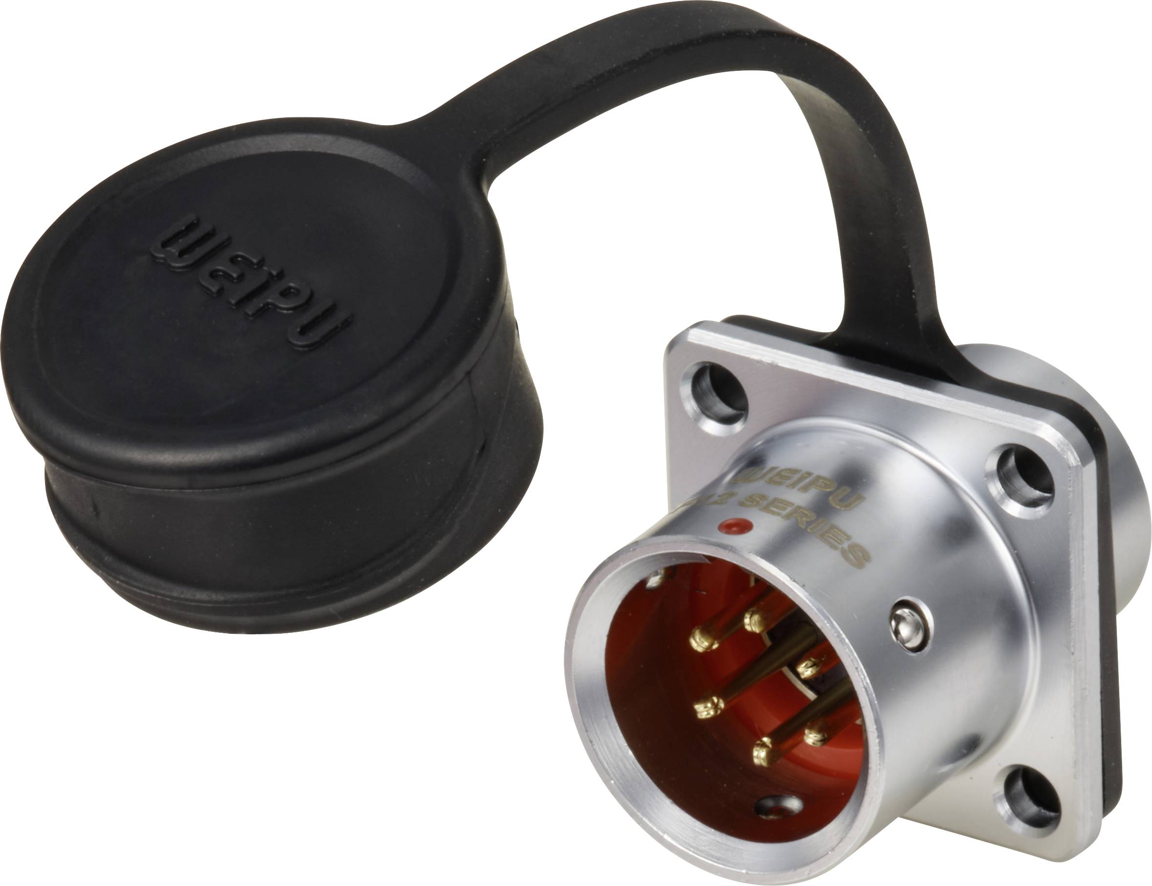 Weipu SF1213/P6 Bullet connector Plug, straight Total number of pins: 6 Series (round connectors): SF12 1 pc(s)-0