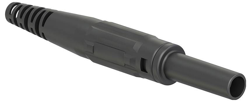 Stäubli XK-410 Jack socket Socket, straight Pin diameter: 4 mm Black 1 pc(s)-1