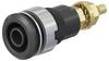 Stäubli SLB4-G Safety jack socket Socket, built-in Black 1 pc(s)