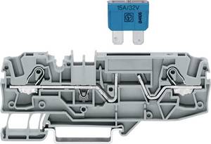 WAGO 2006-1681 Fuse terminal 7.50 mm Pull spring Configuration: L Grey 1 pc(s)