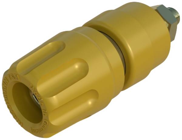 Hirschmann Test & Measurement PKI 10 A Au Pole terminal Yellow 35 A 1 pc(s)