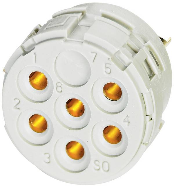 Phoenix Contact 1593645 RC-06S1N120000 Contact Inserts With Solder Contacts For RC, UC And TC Series 6 x 2.5 mm²