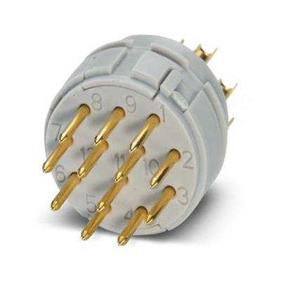 Phoenix Contact 1596856 RC-12P1N120000 Contact Inserts With Solder Contacts For RC, UC And TC Series 12 x 1.5 mm²