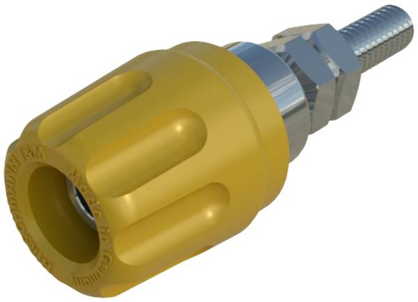 Hirschmann Test & Measurement PK 10 A Pole terminal Yellow 16 A 1 pc(s)