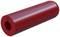 Red cylindrical component with a small opening at one end and a screw symbol, presumably for electrical or mechanical connection.