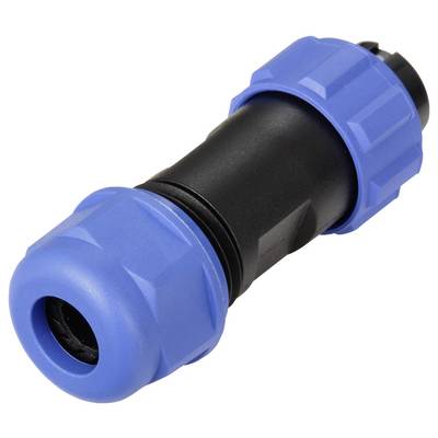 Weipu SP1310 / P 6 II Bullet connector Plug, straight Total number of pins: 6 Series (round connectors): SP13 1 pc(s)-1