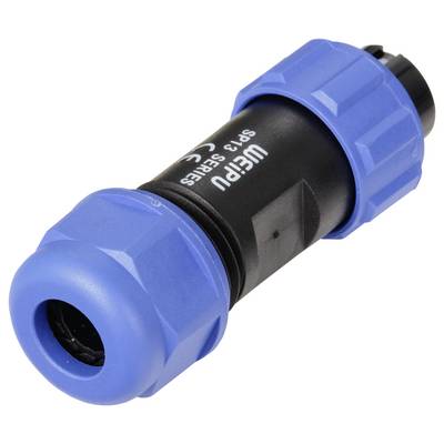 Weipu SP1310 / P 9 II Bullet connector Plug, straight Total number of pins: 9 Series (round connectors): SP13 1 pc(s)-2