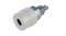 Metallic sensor with a plastic housing, cylindrical in shape, with side threads for installation in technical equipment.