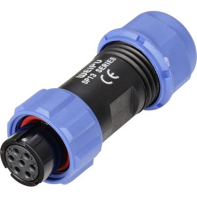 Weipu SP1310 / S 7 II Bullet connector Socket, straight Total number of pins: 7 Series (round connectors): SP13 1 pc(s)-0