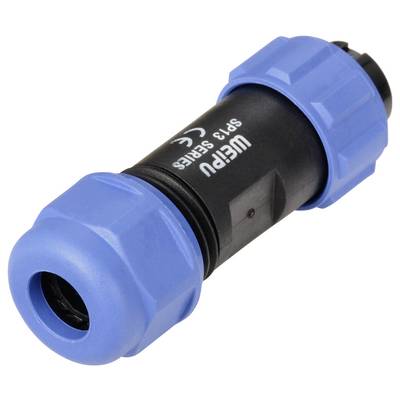 Weipu SP1310 / S 7 II Bullet connector Socket, straight Total number of pins: 7 Series (round connectors): SP13 1 pc(s)-1