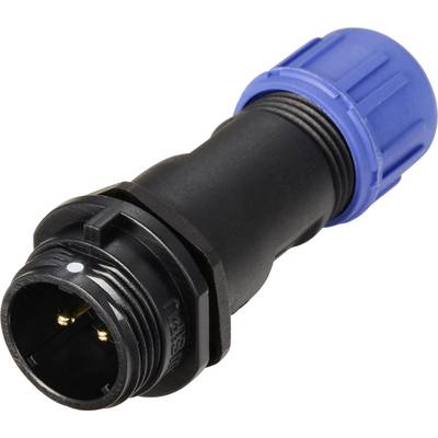 Weipu SP1311 / P 2 I Bullet connector Plug, straight Total number of pins: 2 Series (round connectors): SP13 1 pc(s)-0