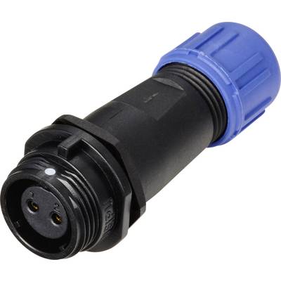 Weipu SP1311 / S 2 I Bullet connector Socket, straight Total number of pins: 2 Series (round connectors): SP13 1 pc(s)-0