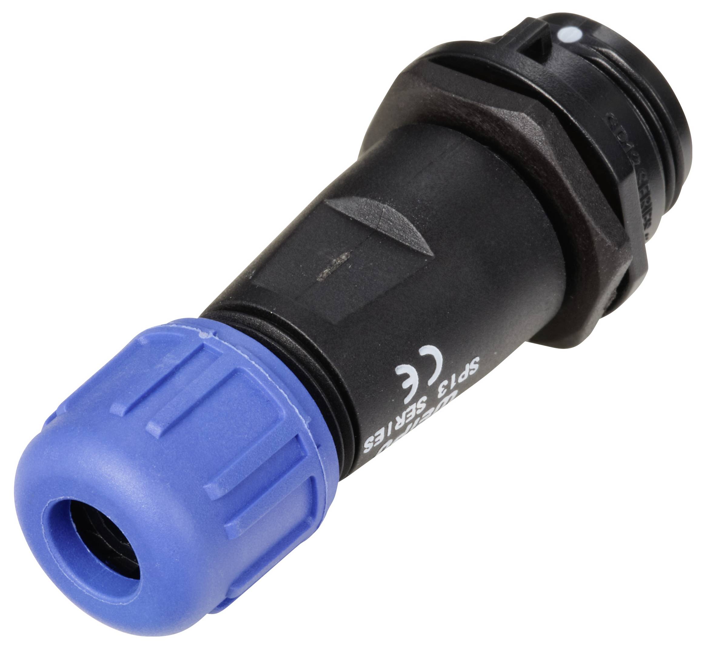 Weipu SP1311 / S 2 I Bullet connector Socket, straight Total number of pins: 2 Series (round connectors): SP13 1 pc(s)-2