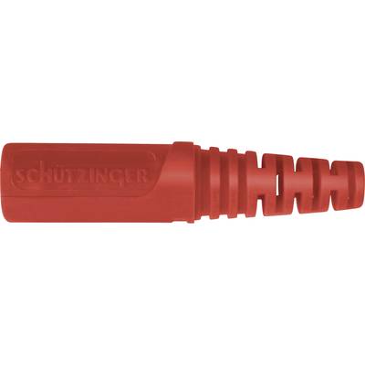 Schützinger KU 09 L / RT Jack socket Connector, straight Pin diameter: 4 mm Red 1 pc(s) 