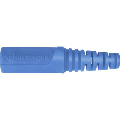 Schützinger KU 09 L / BL Jack socket Connector, straight Pin diameter: 4 mm Blue 1 pc(s) 