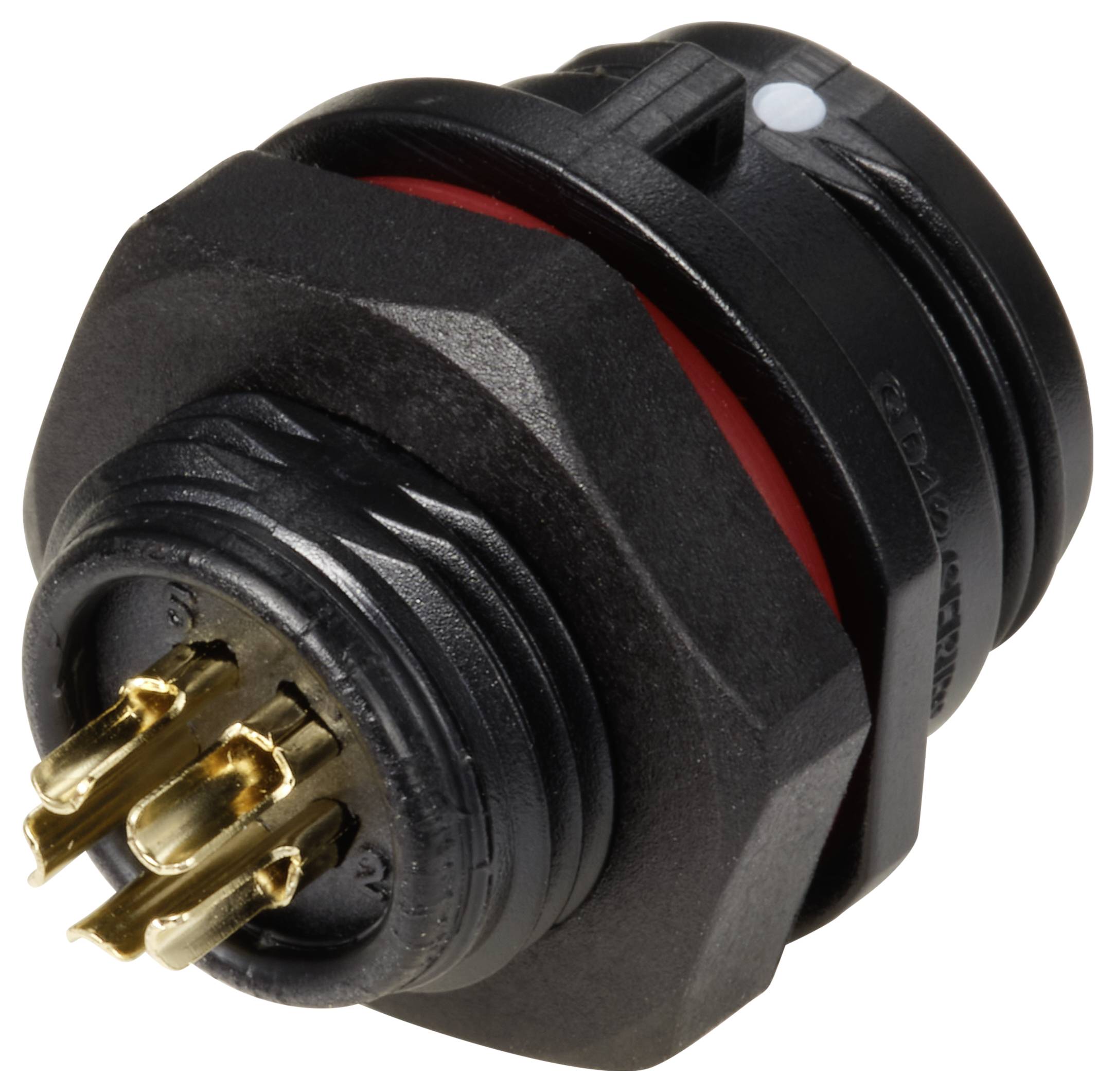 Weipu SP1312 / P 5 Bullet connector Plug, mount Total number of pins: 5 Series (round connectors): SP13 1 pc(s)-2