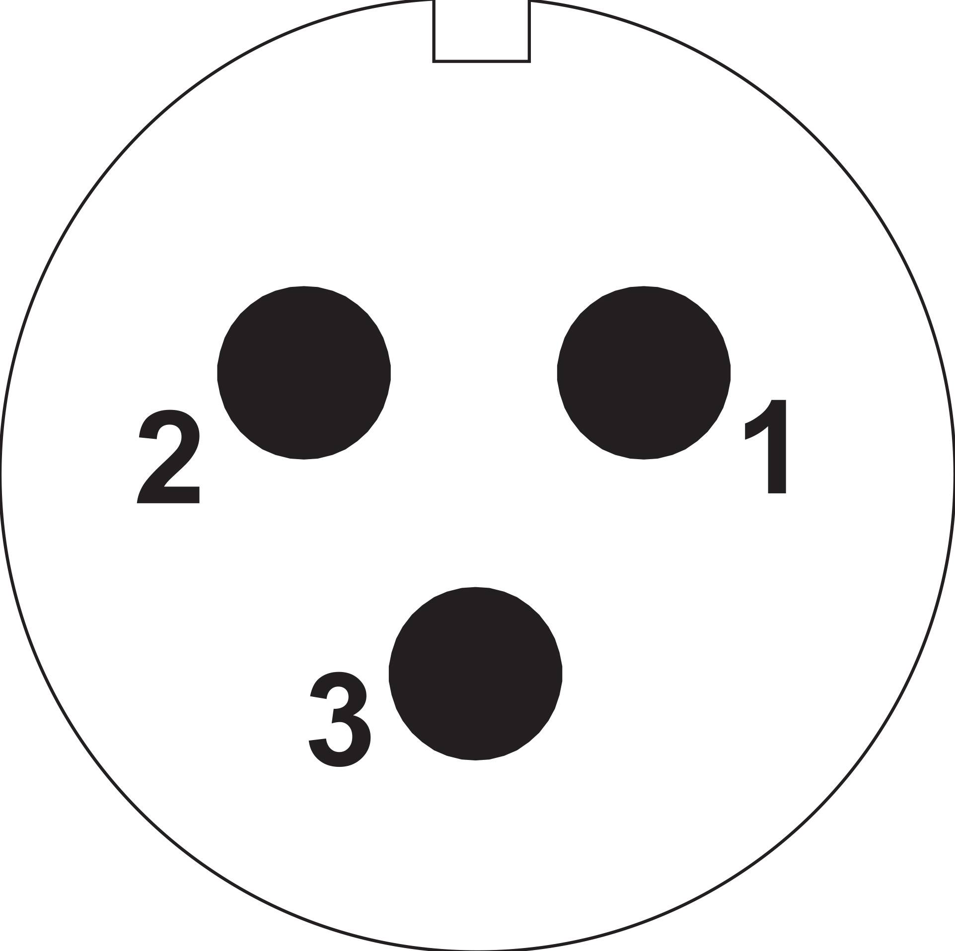 Weipu SP2110 / S 3 I Bullet connector Socket, straight Total number of pins: 3 Series (round connectors): SP21 1 pc(s)-3