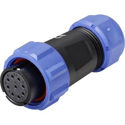 Weipu SP2110 / S 9 II Bullet connector Socket, straight Total number of pins: 9 Series (round connectors): SP21 1 pc(s)