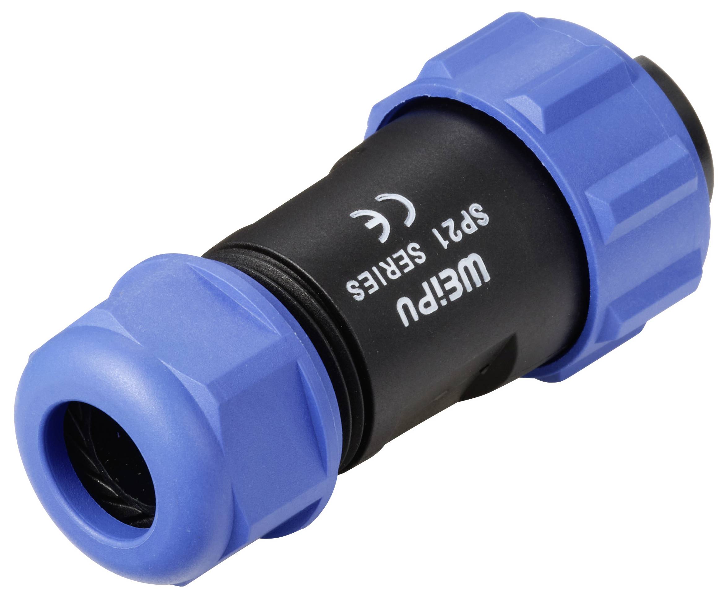 Weipu SP2110 / S 9 II Bullet connector Socket, straight Total number of pins: 9 Series (round connectors): SP21 1 pc(s)-2