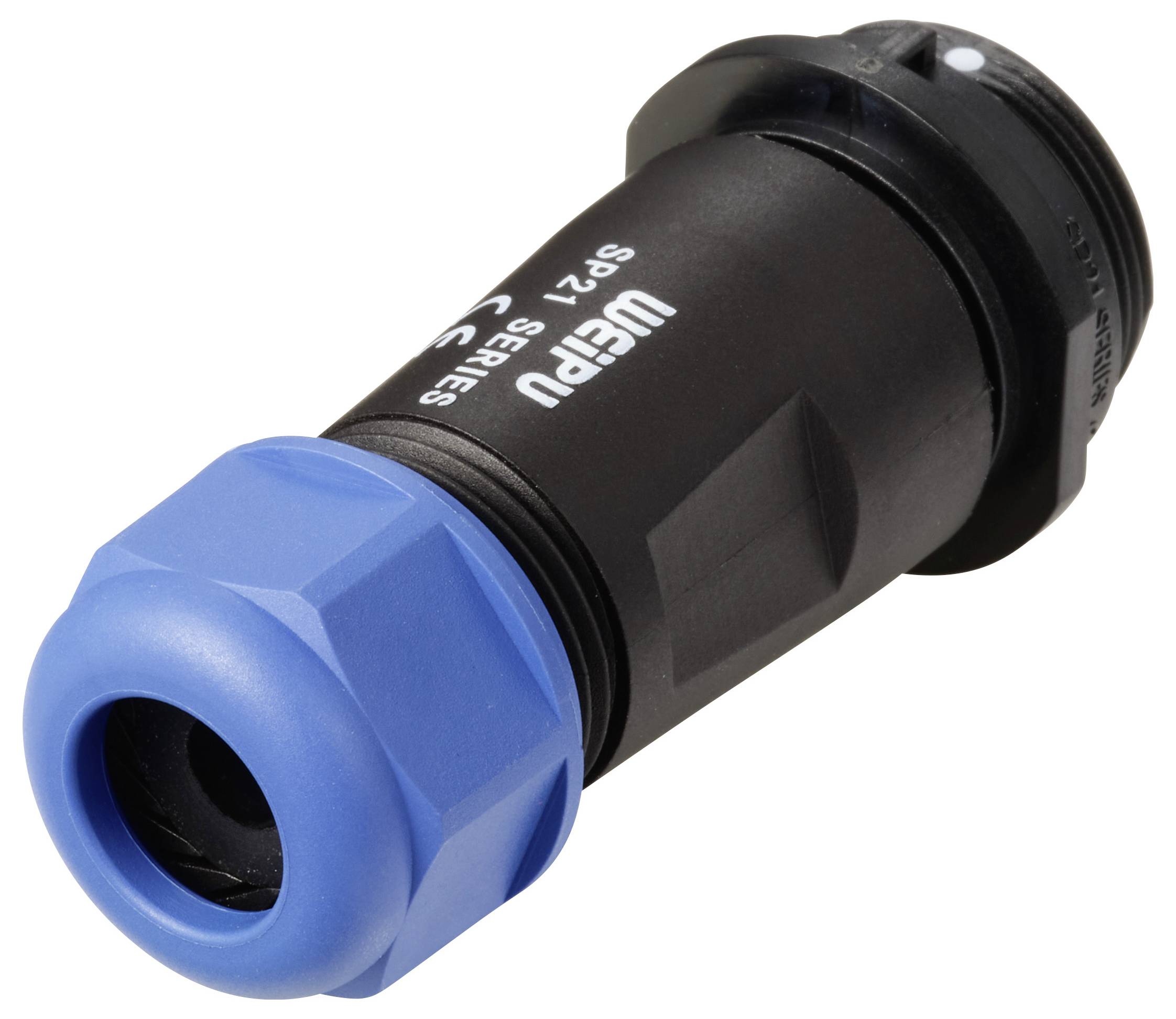 Weipu SP2111 / P 2 I Bullet connector Plug, straight Total number of pins: 2 Series (round connectors): SP21 1 pc(s)-2