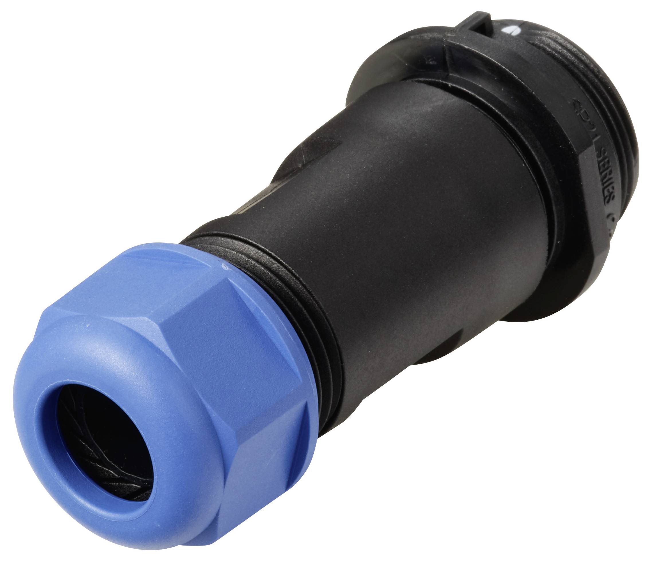 Weipu SP2111 / P 5C II Bullet connector Plug, straight Total number of pins: 5 Series (round connectors): SP21 1 pc(s)-2