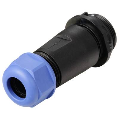 Weipu SP2111 / P 7 II Bullet connector Plug, straight Total number of pins: 7 Series (round connectors): SP21 1 pc(s)-2