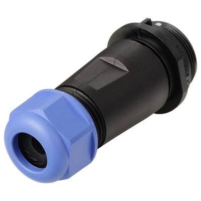 Weipu SP2111 / S 2 I Bullet connector Socket, straight Total number of pins: 2 Series (round connectors): SP21 1 pc(s)-2