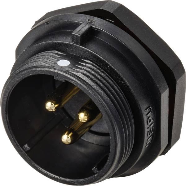 Weipu SP2112 / P 3 Bullet connector Plug, mount Total number of pins: 3 Series (round connectors): SP21 1 pc(s)