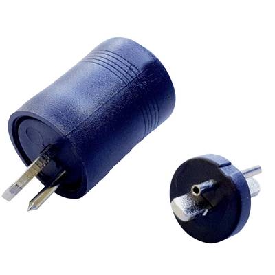 BKL Electronic 0205001 Audio jack Plug, straight Number of pins (num): 2  Black 1 pc(s) 
