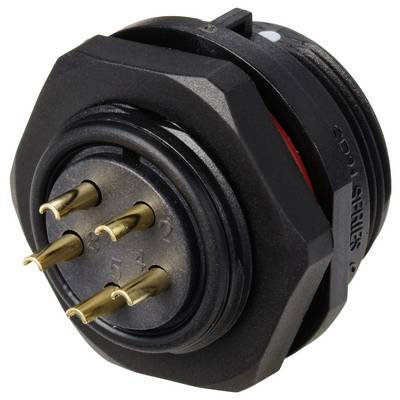Weipu SP2112 / P 5C Bullet connector Plug, mount Total number of pins: 5 Series (round connectors): SP21 1 pc(s)-2