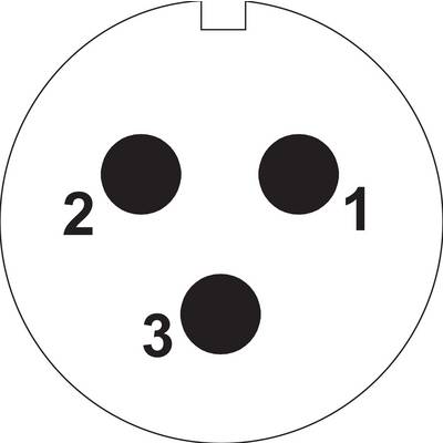 Weipu SP2113 / P 3 Bullet connector Plug, mount Total number of pins: 3 Series (round connectors): SP21 1 pc(s)-3