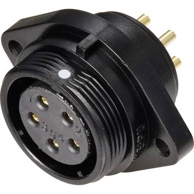 Weipu SP2113 / S 5C Bullet connector Socket, built-in Total number of pins: 5 Series (round connectors): SP21 1 pc(s)-0