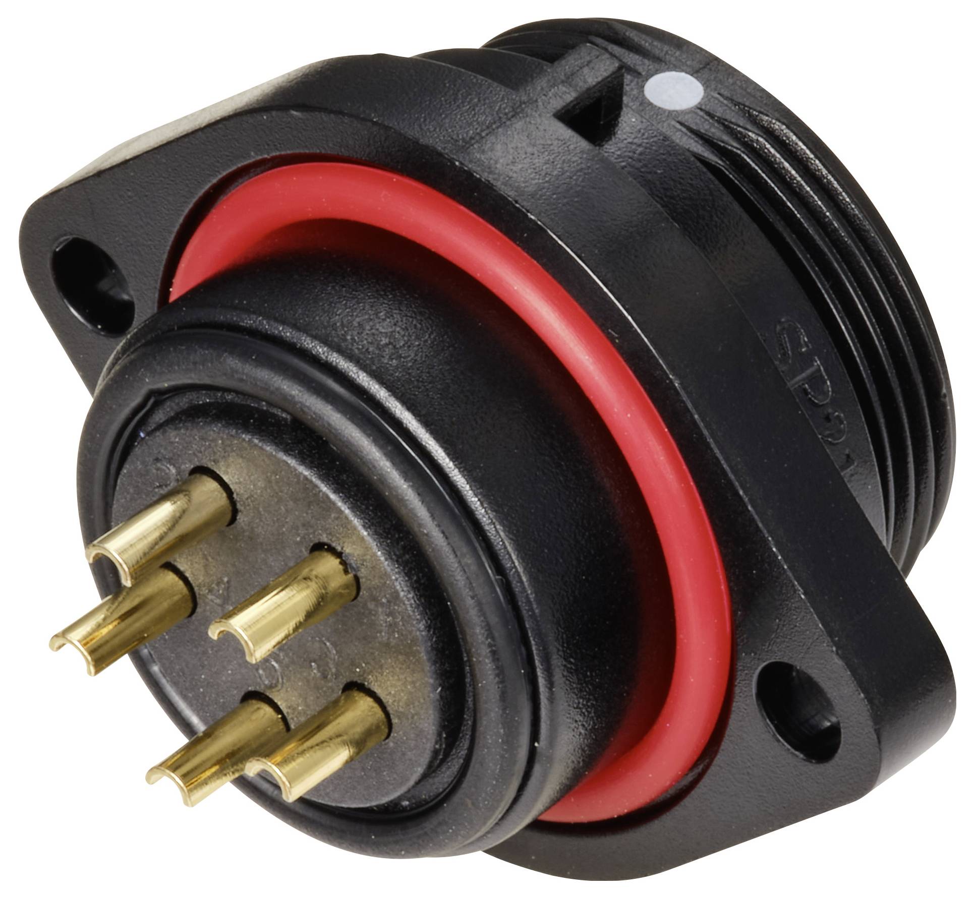 Weipu SP2113 / S 5C Bullet connector Socket, built-in Total number of pins: 5 Series (round connectors): SP21 1 pc(s)-2