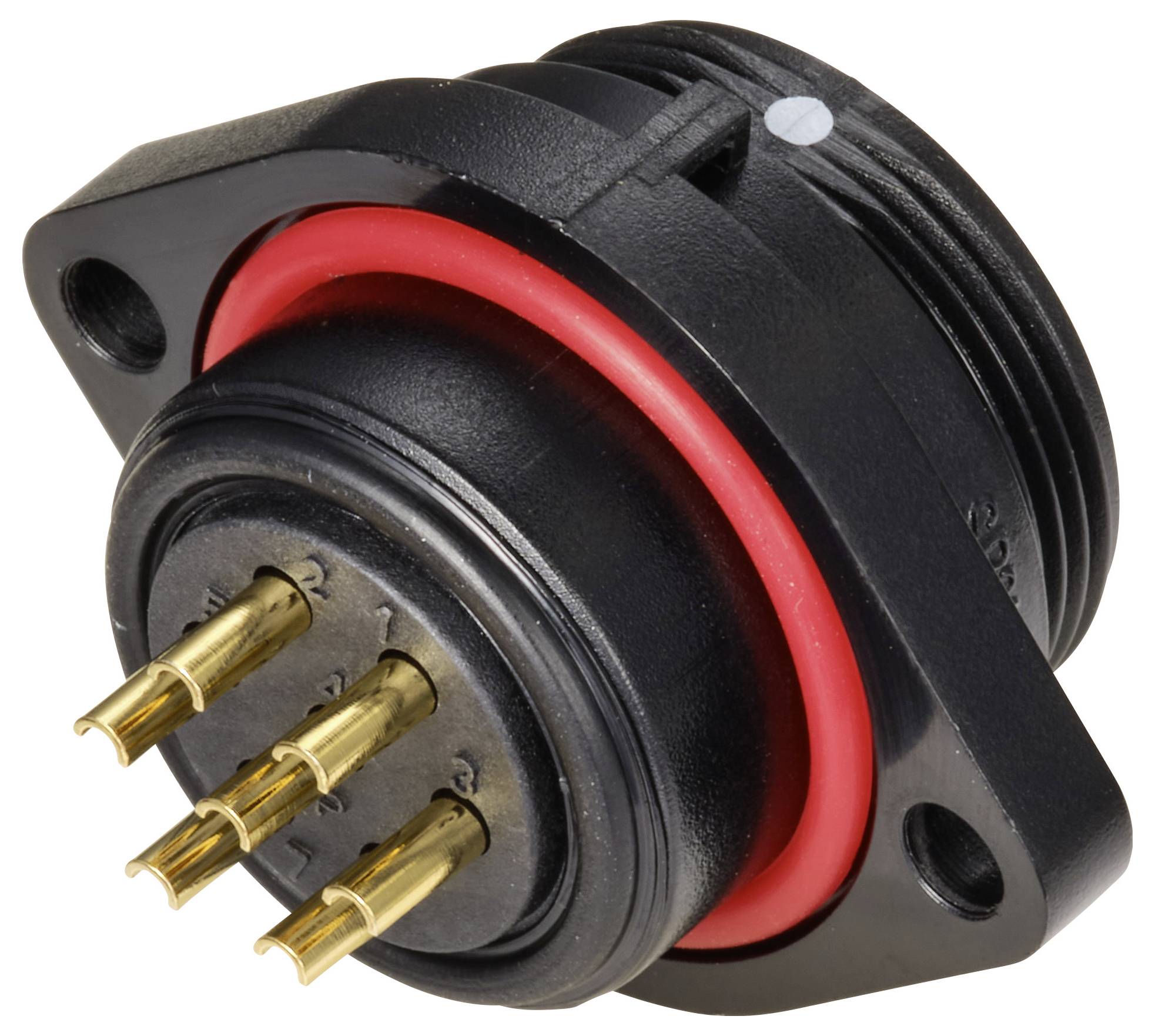 Weipu SP2113 / S 7 Bullet connector Socket, built-in Total number of pins: 7 Series (round connectors): SP21 1 pc(s)-2