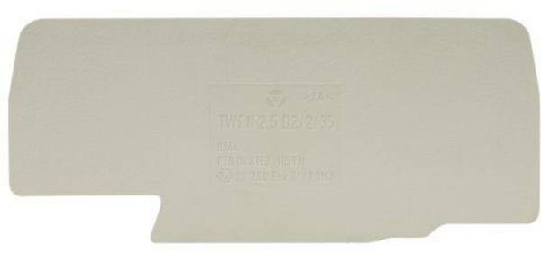 Wieland Electric 07.312.7255.0 TWFN 2,5 D2/2 Grau Grey