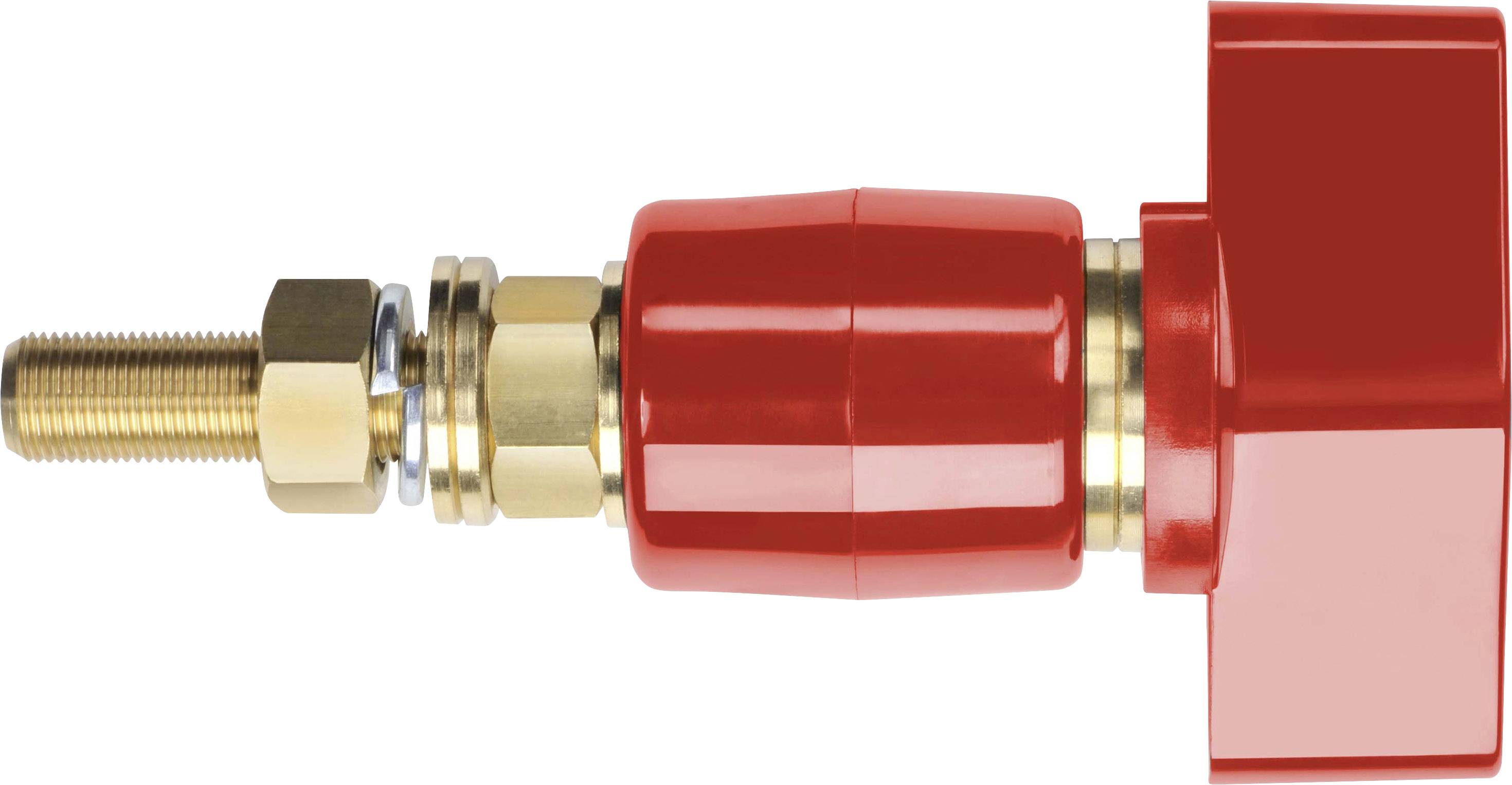 Schuetzinger POL 201/rt Pole terminal Red 200 A 1 pc(s)