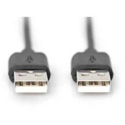 Two USB cables, both with a standard A plug. They are arranged side by side, with focus on the silver connector.