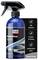 A blue bottle of Liqui Moly Rubber Care with a spray nozzle. Text on label: 'Conditions and protects rubber parts'. Maintains elasticity, colour refreshment, silk-matt shine.