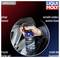 'A hand sprays LIQUI MOLY rubber care product onto a tyre to condition the rubber, impart a silky matte sheen and maintain its elasticity.'